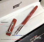 Perfect Replica AAA Montblanc Heritage Rouge Et Noir Red Fountain Pen - wholesale or retail